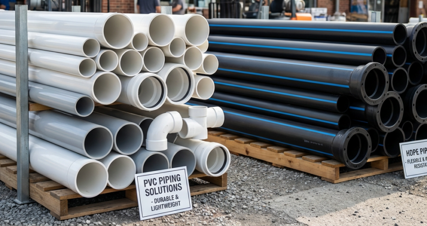 PVC vs. HDPE Pipes for Irrigation