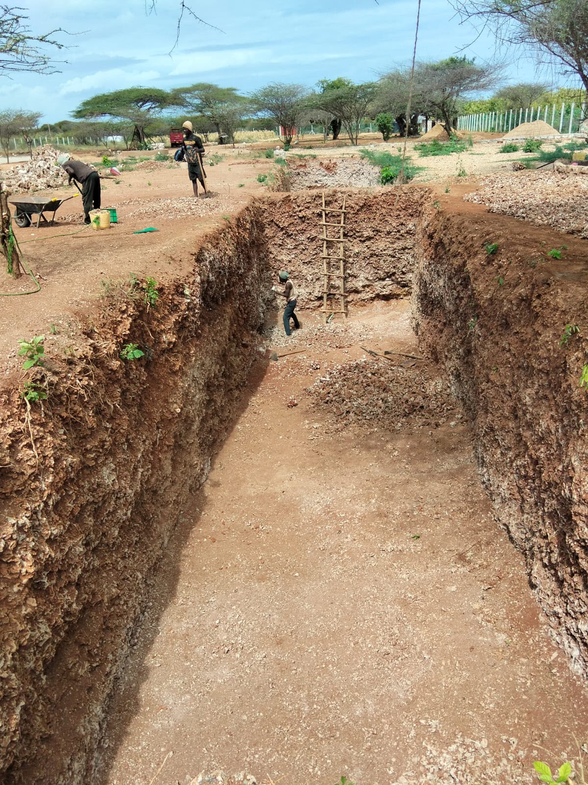 Dam Liner Installation in Kenya